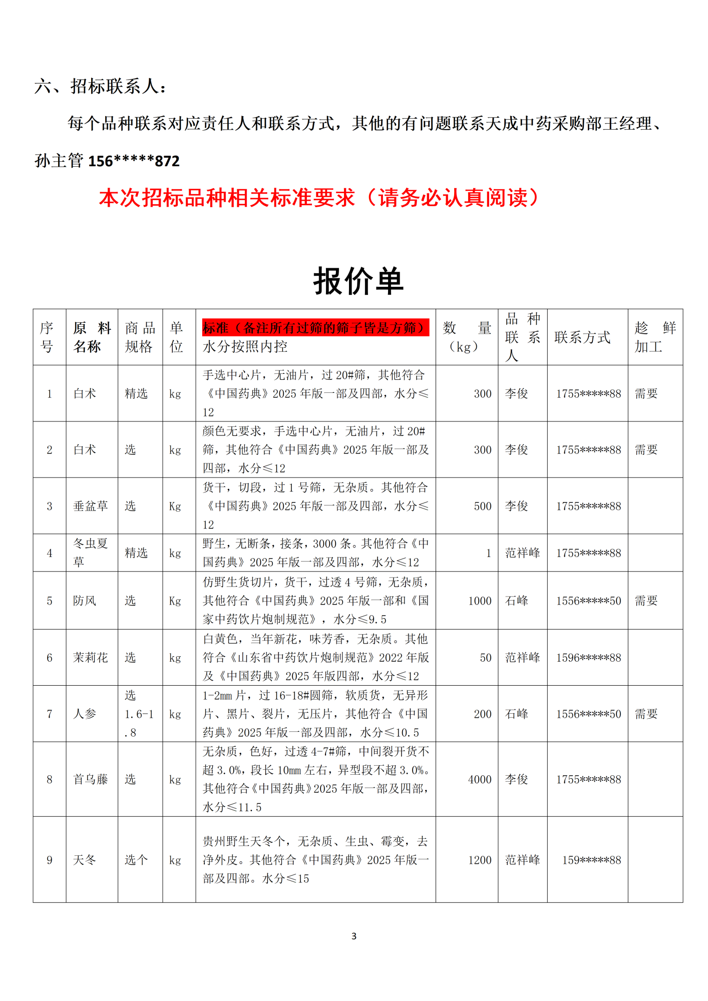 招标详情