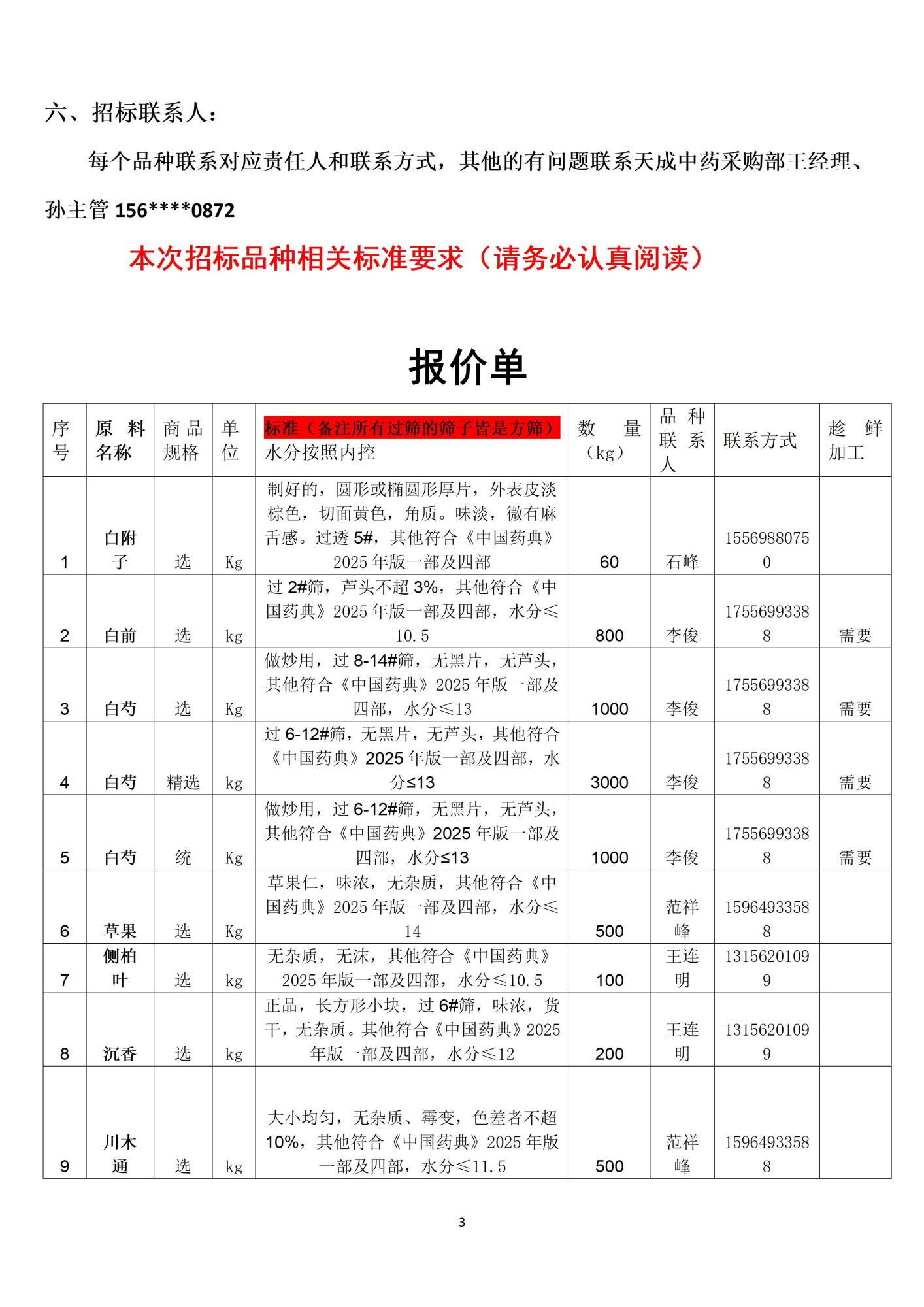 招标详情